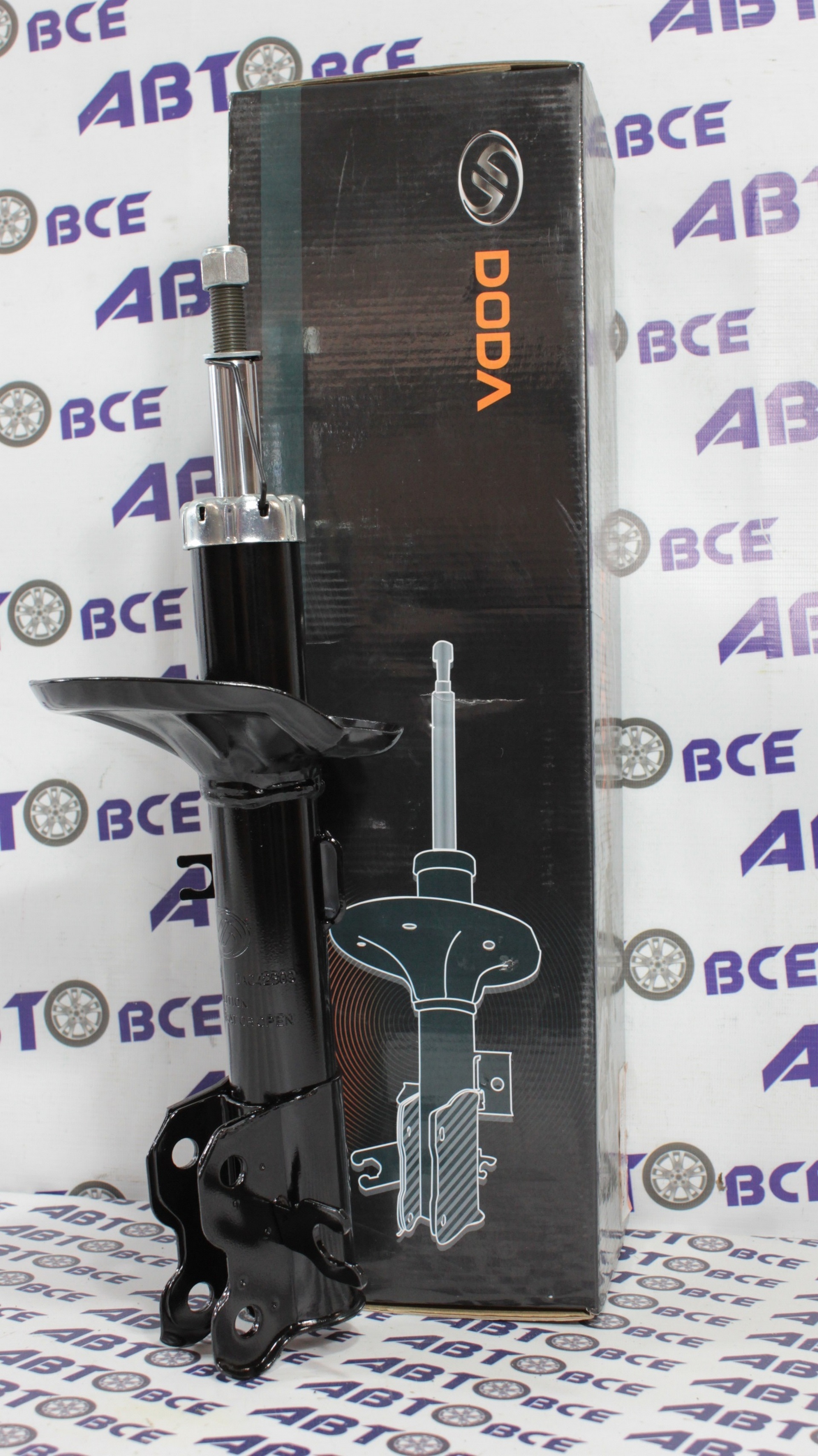 Амортизатор передний (стойка в сборе) правый Aveo1-2-3 (газомасляный) DODA